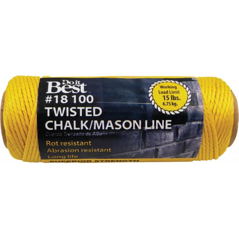 Do it Best Nylon Mason Line Fluorescent Yellow