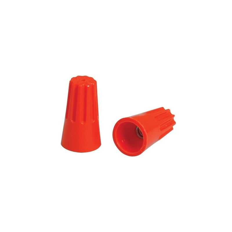 Hubbell HWCS3C20 Twist On Wire Connector, 22 to 14 AWG Wire, Thermoplastic Housing Material, Orange Orange