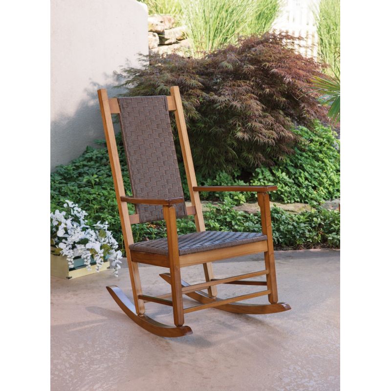 Jack Post Knollwood Classic Woven Rocking Chair