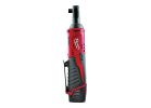 Milwaukee 2457-21 Ratchet Kit, Battery Included, 12 V, 1.5 Ah, 3/8 in Drive, 0 to 250 rpm Speed