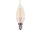 Satco Nuvo CA10 Candelabra LED Decorative Light Bulb (California Compliant)