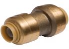 SharkBite Push-to-Connect Brass Reducing Coupling 3/8&quot; X 1/2&quot;