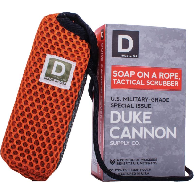 Duke Cannon Tactical Scrubber Soap Pouch Orange