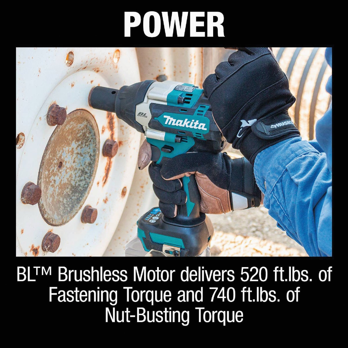 Buy Makita 18V Mid-Torque Cordless Impact Wrench- Tool Only