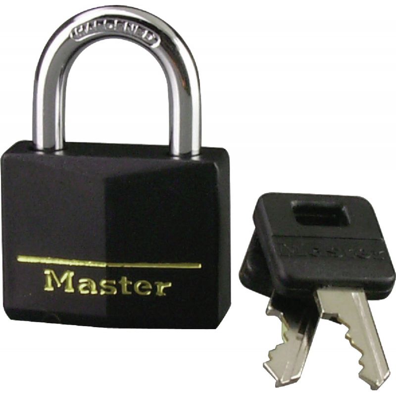 Master Lock Covered Solid Body Keyed Padlock