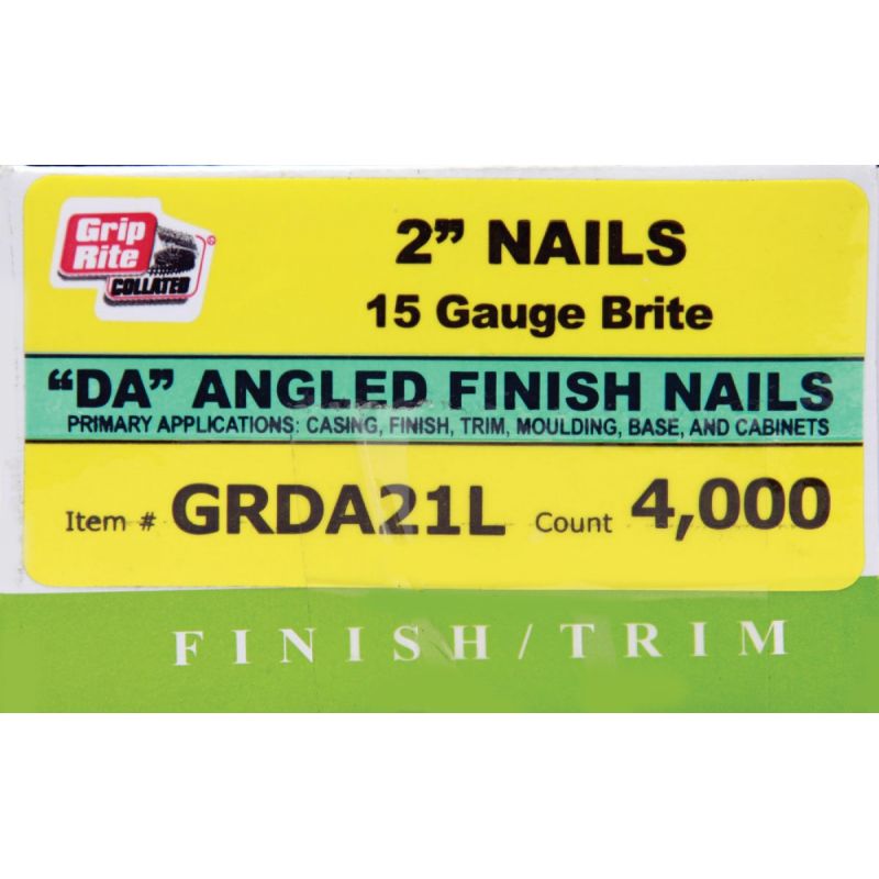 Grip-Rite DA Angled Finish Nail
