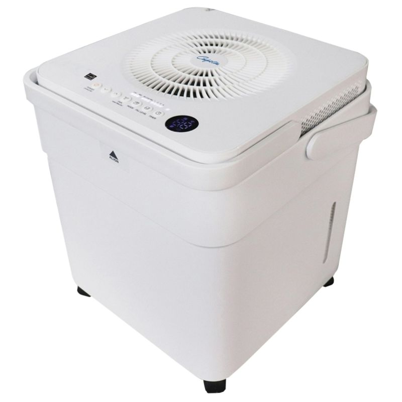 Comfort-Aire BCDP-50A Cube Dehumidifier with Pump, 4.4 A, 115 VAC, 480 W, 2-Speed, 50 ppd Humidity Removal 33.8 Pt