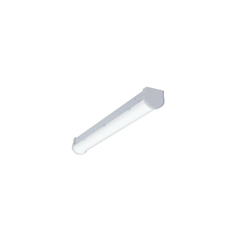 Metalux 4SLSTP4040DD-UNN Strip Light, 120/277 V, 44 W, LED Lamp, 4760 Lumens, 4000 K Color Temp, 50,000 hr Average Life