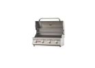 Bull Outlaw 26038 Gas Grill Head, 60000 Btu, LP, 4-Burner, 210 sq-in Secondary Cooking Surface