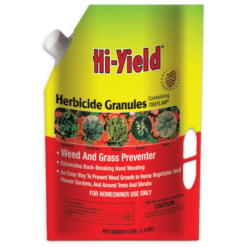 Hi-Yield Grass &amp; Weed Preventer 4 Lb., Shaker