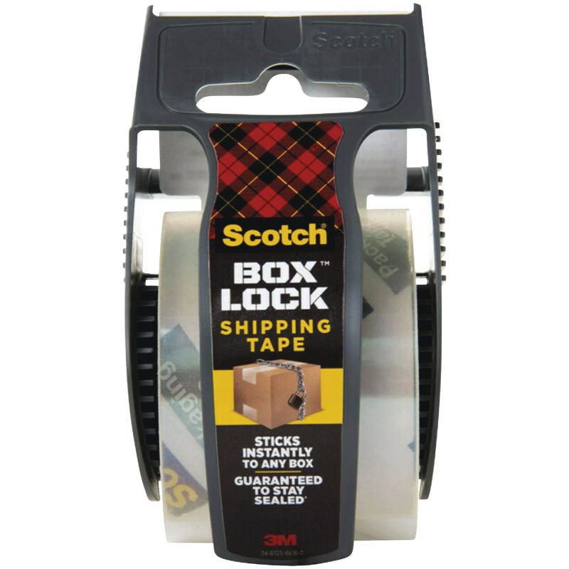 Scotch Box Lock Packaging Tape Clear