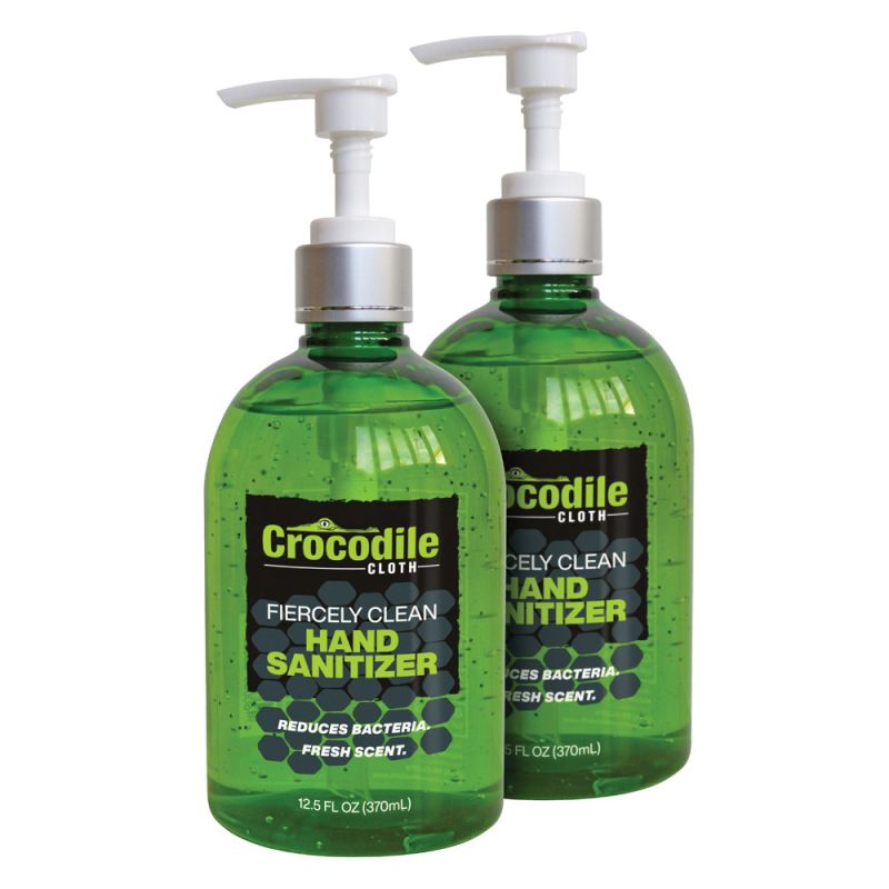 Crocodile Cloth 8140 Hand Sanitizer, 12.5 oz Bottle (Pack of 18)