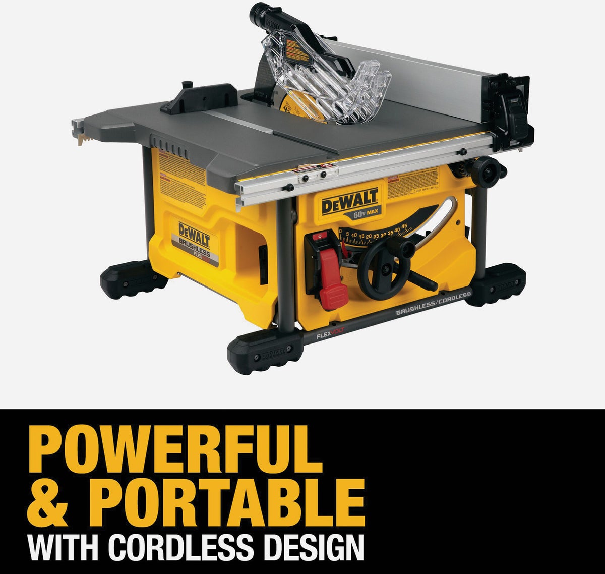 Buy DeWalt Flexvolt 60V MAX Lithium Ion Brushless Cordless Table