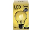Feit Electric A19/TY/LED LED Bulb, General Purpose, A19 Lamp, 25 W Equivalent, E26 Lamp Base, Dimmable, Clear (Pack of 6)