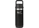 Milwaukee PackOut Insulated Bottle with Chug Lid 18 Oz., Black