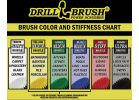 Drillbrush Patio &amp; Garden Stiff Red Drill Brush