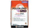 Custom Building Products PolyBlend PLUS Sanded Tile Grout 25 Lb., Arctic White