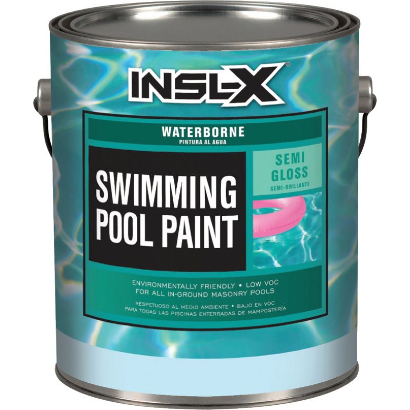 Insl-X Waterborne Acrylic Pool Paint White, 1 Gal. (Pack of 2)