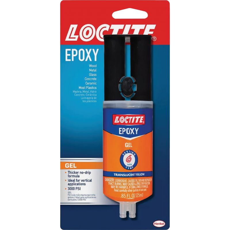 LOCTITE Epoxy Gel 0.85 Oz., Clear