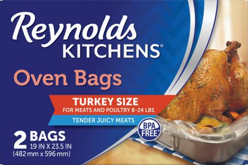 Oven Bags with Ties 24 x 30 in - 100 Pack (110092)