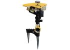 Landscapers Select GS11076 Pulsating Sprinkler Head, 3/4 in Connection, Female/Male, Metal Yellow/Black
