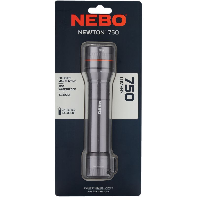 Nebo Newton LED Flashlight Black/Dark Gray