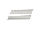 National Hardware N260-123 Apartment Hanger, 50 lb, Aluminum, Mill, 5/16 in Opening, 1/2 in Projection, Screw Mounting