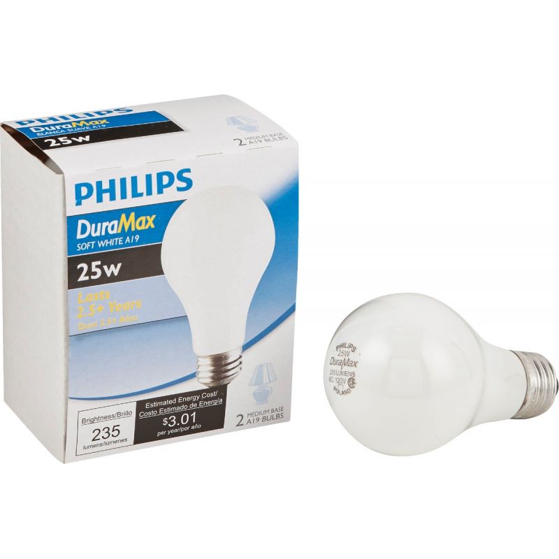Philips Duramax Medium A19 Incandescent Light Bulb
