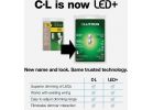 Lutron Toggler LED/CFL Slide Dimmer Switch Ivory