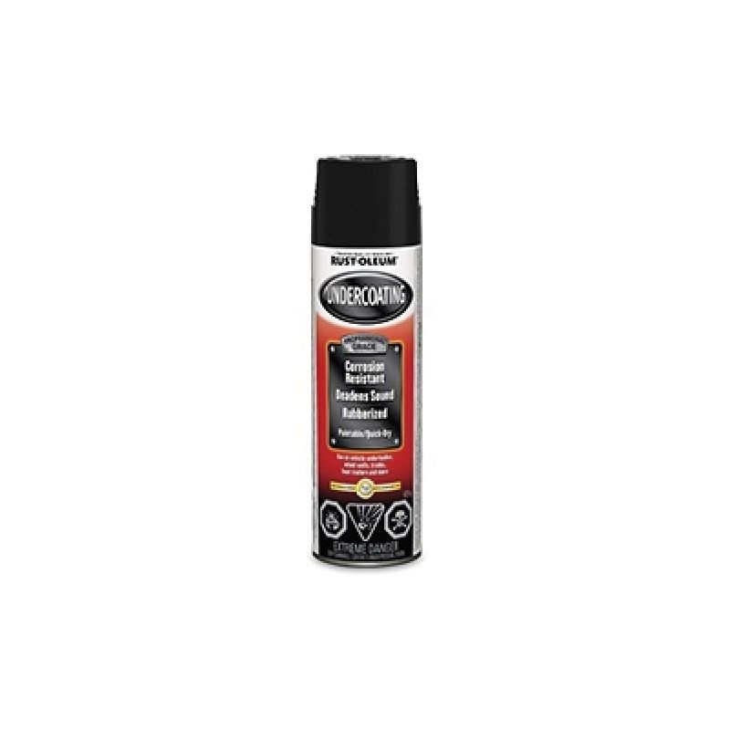 Rust-Oleum Automotive 258641 Automotive Undercoating Spray, Black, 425 g, Can Black
