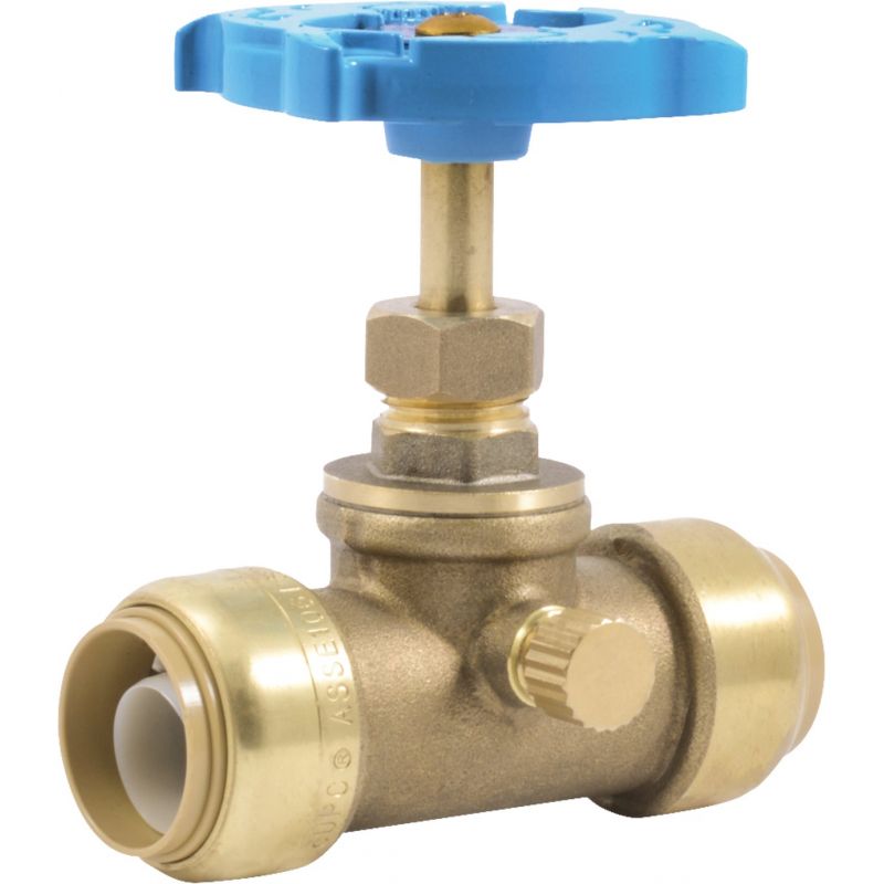 Sharkbite Push-to-Connect Gate Valve 3/4 In. SB X 3/4 In. SB