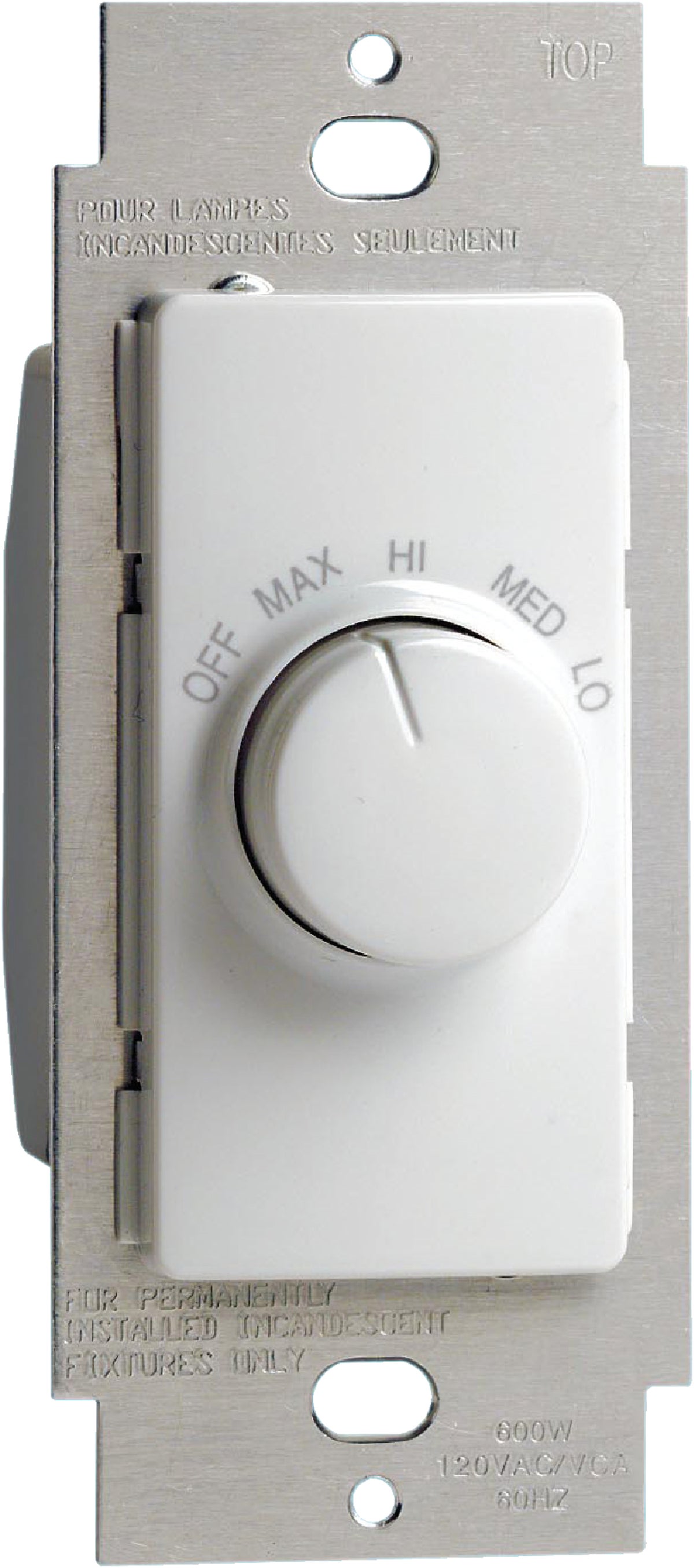 Buy Leviton 4Speed Fan Control Switch White