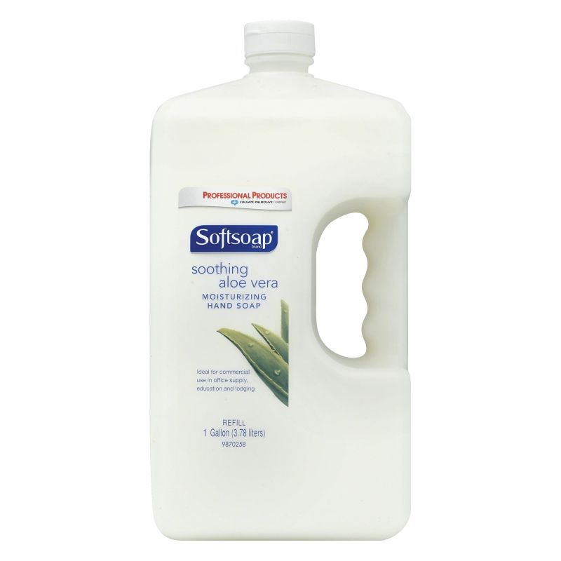Softsoap 01900 Hand Soap, Lotion, Off-White, Clean Fresh, 1 gal Bottle Off-White