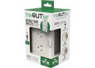 theOUTlet Permanent Outlet Extender White, 15