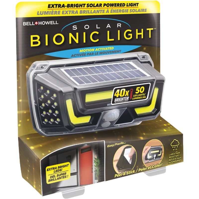 Bell+Howell Bionic Solar Spotlight Black