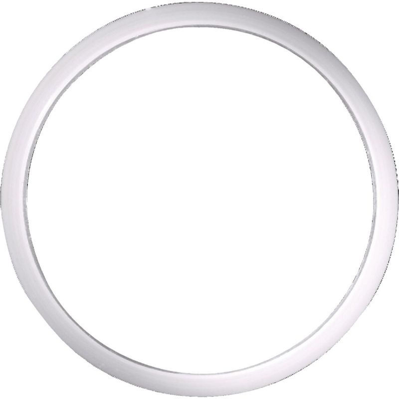 Danco Poly Slip-Joint Washer 1-1/2 In. X 1-3/4 In., Clear/White (Pack of 5)