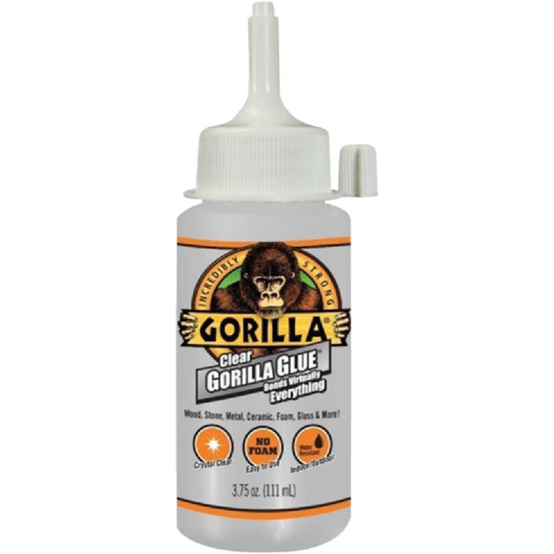 Gorilla Clear All-Purpose Glue 3.75 Oz., Clear