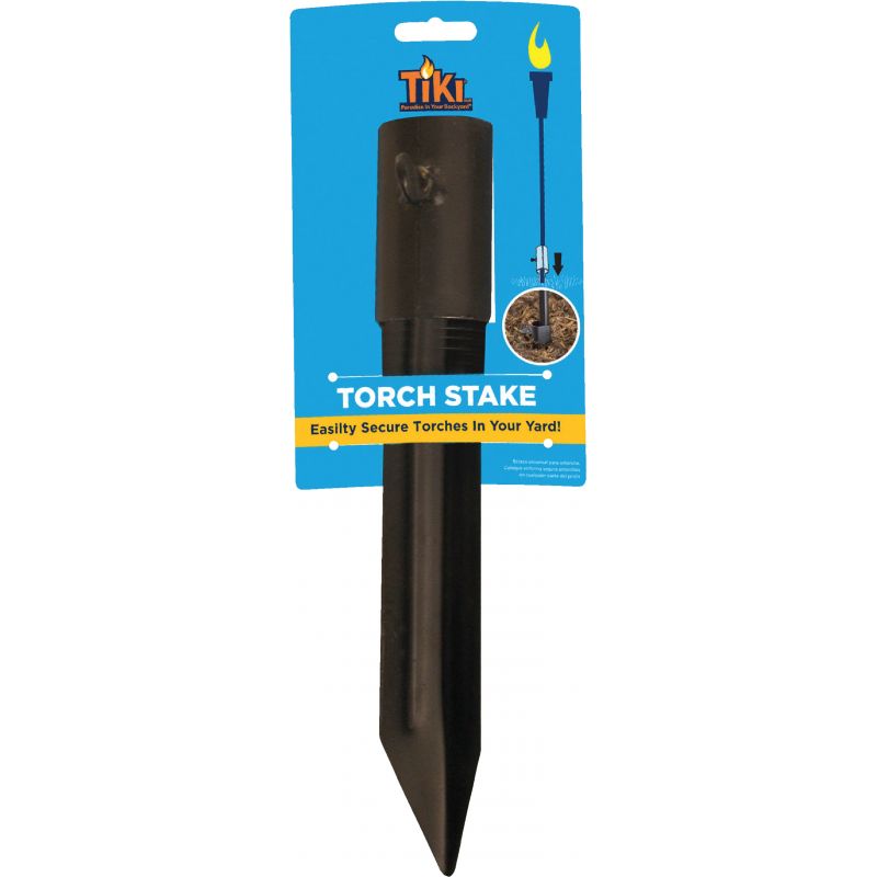 Tiki Patio Torch Stake Black