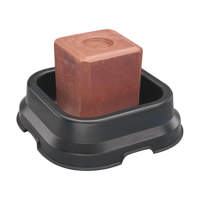 Fortex-Fortiflex SBP-10 Block Pan, Polyethylene/Rubber, Black Black