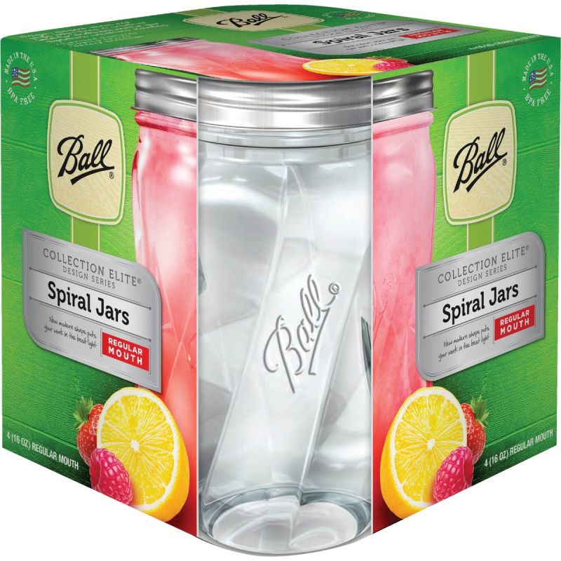 Ball Collection Elite Spiral Canning Jar 1 Pt.