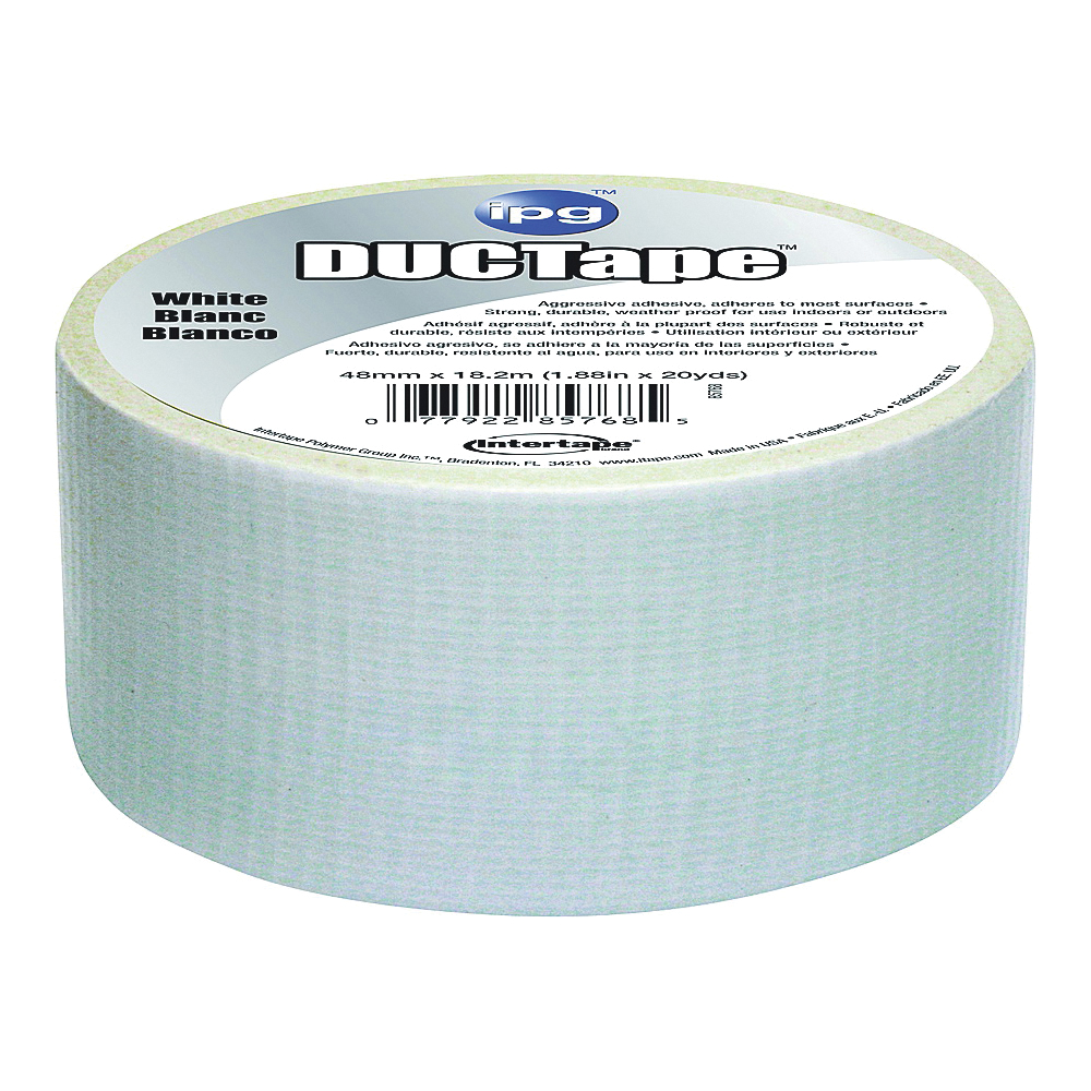 IPG 9603 Duct Tape, 60 yd L, 2.83 in W, Cloth Backing, Silver