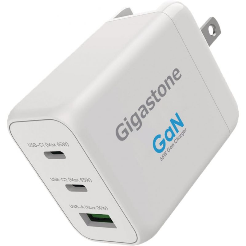 Gigastone PD3.0 3-Port USB Wall Charger White