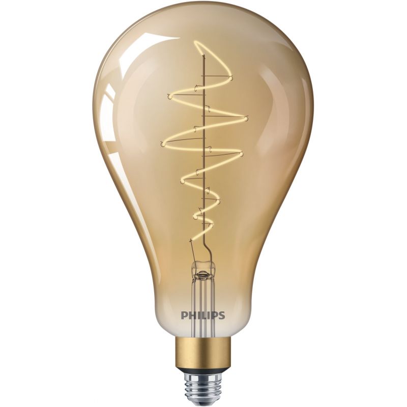 Philips Vintage A50 Amber Medium LED Decorative Light Bulb