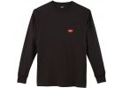 Milwaukee Heavy-Duty Pocket Long Sleeve Shirt 2XL, Black