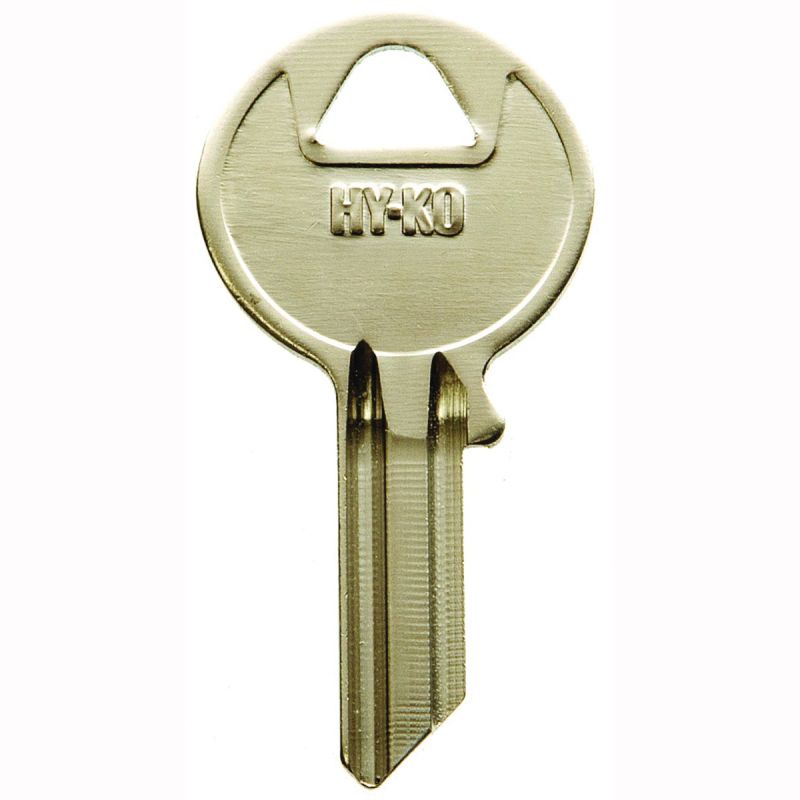 Hy-Ko 11010AB1 Key Blank, Brass, Nickel, For: Abus Cabinet, House Locks and Padlocks