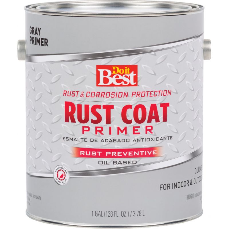 Do it Best Rust Coat Enamel Primer 1 Gal., Gray