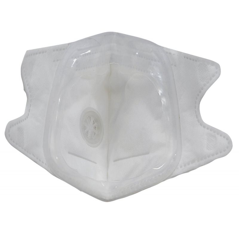 Soft Seal 3D V-Fold Silicone Seal Comfort Mask Respirator with Valve V-Fold Silicone Seal