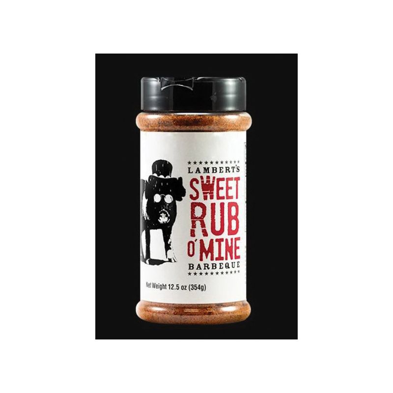 Lambert&#039;s Sweet Swine O&#039; Mine SS02005N BBQ Rub, Sweet, 12.5 oz, Bottle