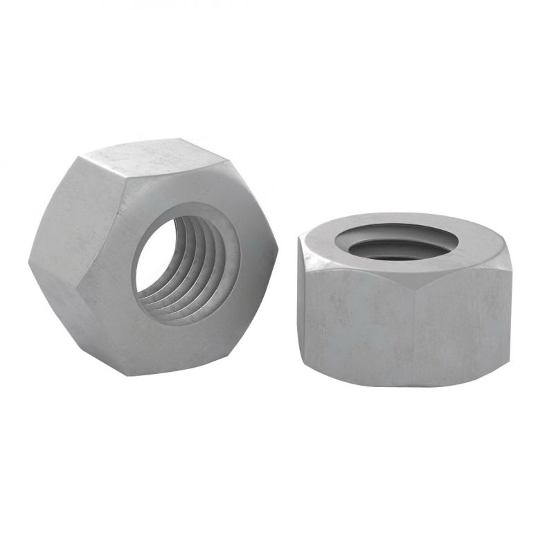 Reliable FHNCHDG14VP Hex Nut, Coarse Thread, 1/4-20 Thread, Steel, A Grade
