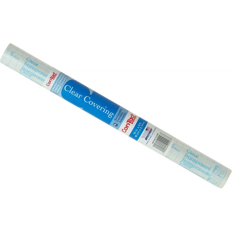 Con-Tact Clear Cover Self-Adhesive Liner Clear